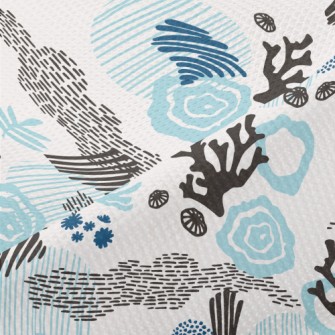 Coral In The Mysterious Sea Piqué