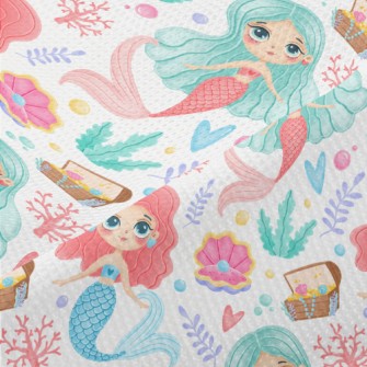 Pearl Treasure Mermaid Piqué