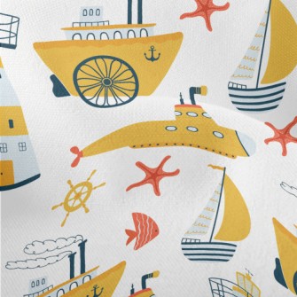 Lighthouse Submarine Yacht Lightweight Performance Linen