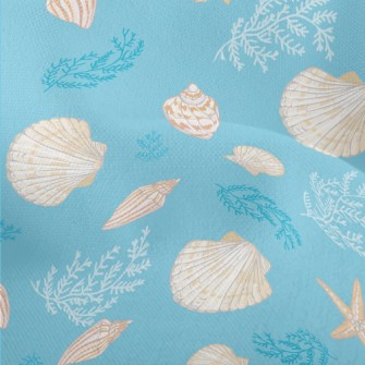 Starfish Shellfish Seaweed Lightweight Performance Linen