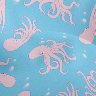 Playful Octopus Lightweight Performance Linen