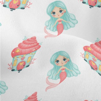 Mermaid Shell Castle Lightweight Performance Linen