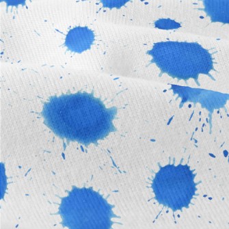 Drop-shaped Watercolor Dots Modern Jersey