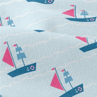 Nautical Sailing Ship Modern Jersey