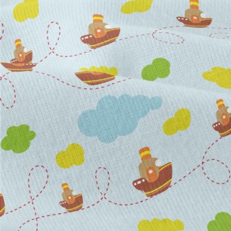 Dotted Line Sailing Cruise Shi Modern Jersey