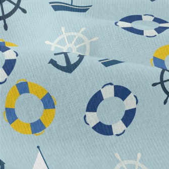 Sailboat Steering Wheel Modern Jersey