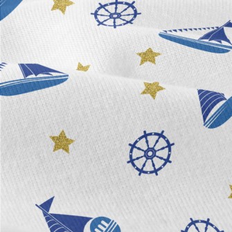 Sequin Star Sailing Ship Modern Jersey
