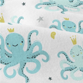 Smiley Octopus King Modern Jersey