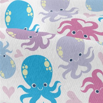 Playful Loving Octopus Modern Jersey