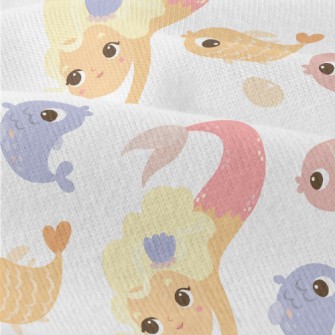 School Of Fish And Mermaid Modern Jersey