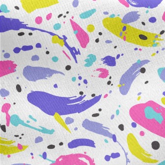 Vibrant Painting Jersey Backed Fleece