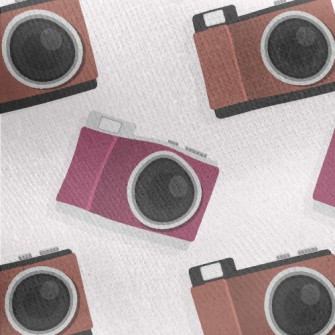 Fashion Camera Jersey Backed Fleece