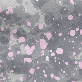 Paint Two Color Spots Jersey Backed Fleece