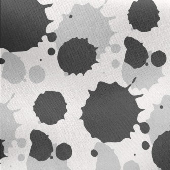 Art Splash Paint Stain Jersey Backed Fleece