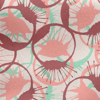 Radial Paint Splash Jersey Backed Fleece
