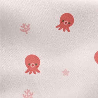 Mini Octopus Jersey Backed Fleece