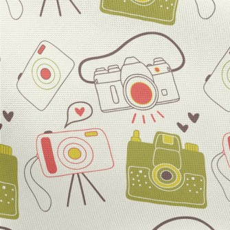 Cute Polaroid Pongee