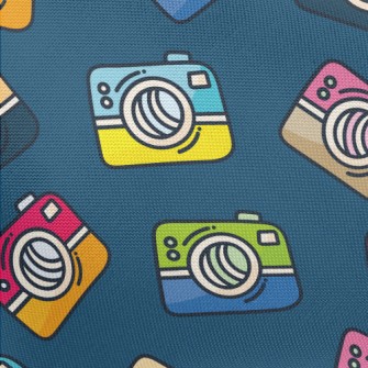 Cartoon Colorful Camera Pongee