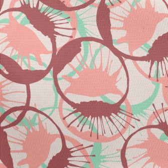 Radial Paint Splash Pongee