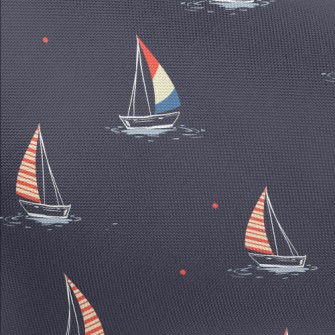 Night Sky Sailing Boat Sailing Pongee
