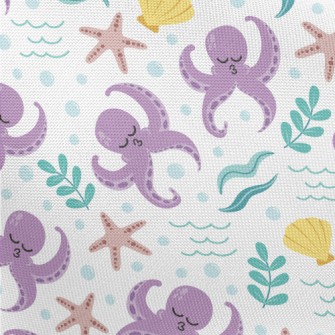 Naughty Pouty Octopus Pongee