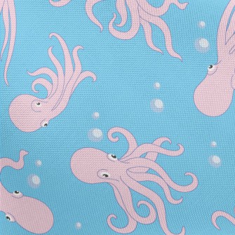 Playful Octopus Pongee