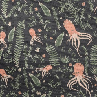 Seaweed And Octopus Pongee
