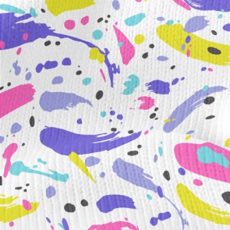 Vibrant Painting Stretch Jersey