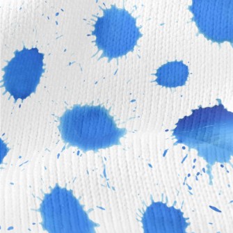 Drop-shaped Watercolor Dots Stretch Jersey