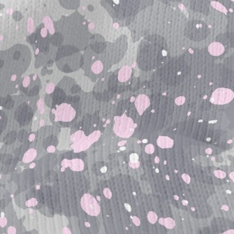Paint Two Color Spots Stretch Jersey