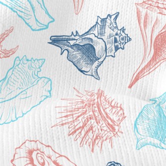 Conch Shell Starfish Stretch Jersey