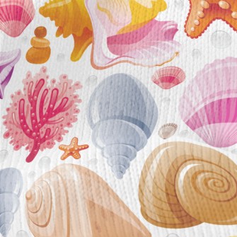 Bright Shell Coral Reef Stretch Jersey