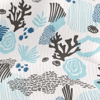 Coral In The Mysterious Sea Stretch Jersey