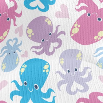 Playful Loving Octopus Stretch Jersey