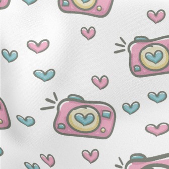 I Love Taking Pictures Lightweight Cotton Poplin