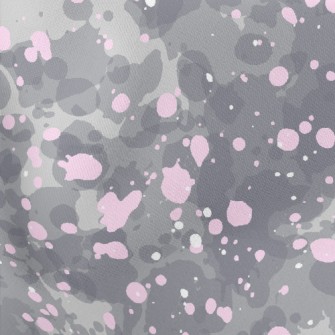 Paint Two Color Spots Lightweight Cotton Poplin