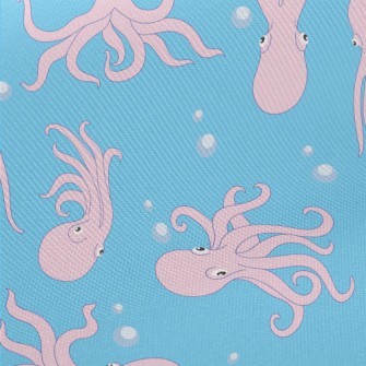 Playful Octopus Midweight Cotton Poplin