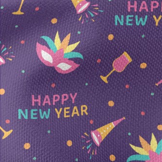 New Year Celebration Party Waterproof Canvas