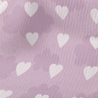 Cute Clouds And Hearts Terry