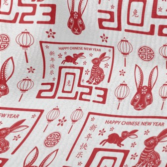 Happy New Year Of The Rabbit Terry