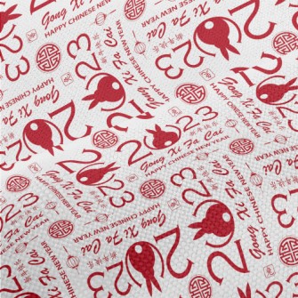 Modern Chinese Year Of The Rab Performance Linen