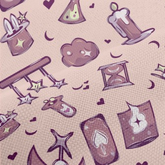 Cute Magic Illustrations Performance Linen