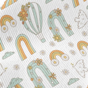 70s Hippie Illustrations Standard Corduroy