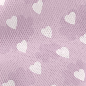 Cute Clouds And Hearts Standard Corduroy