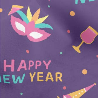 New Year Celebration Party Micro Fleece