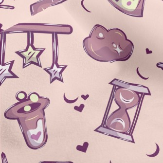 Cute Magic Illustrations Micro Fleece