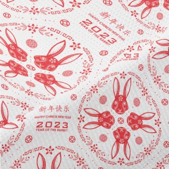 Auspicious Pattern For The Yea Piqué