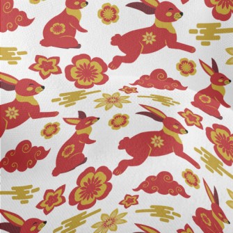 Chinese Auspicious Year Of The Lightweight Performance Linen