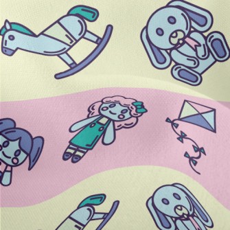 Cartoon Children's Toys Lightweight Performance Linen