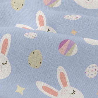 White Rabbit And Easter Eggs Modern Jersey